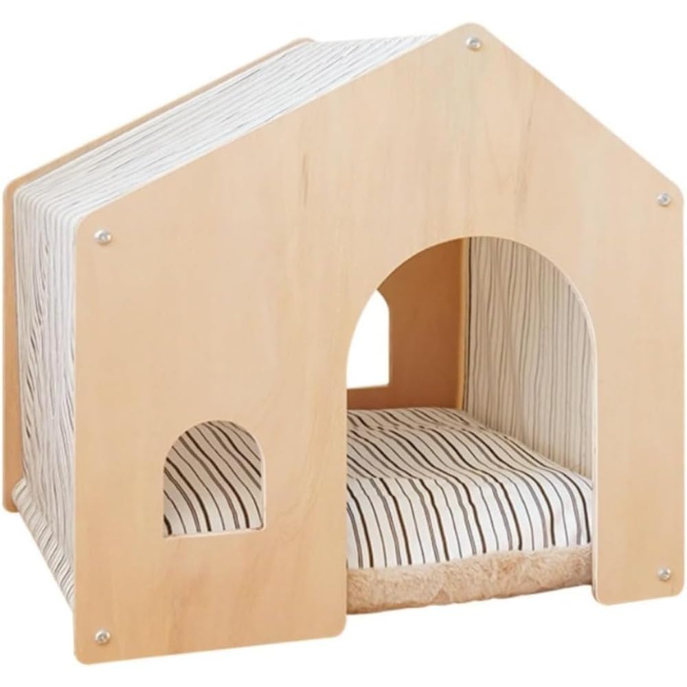Amazon | Sailozai 犬小屋、小型屋内犬小屋、四季に適し、冬は暖かい